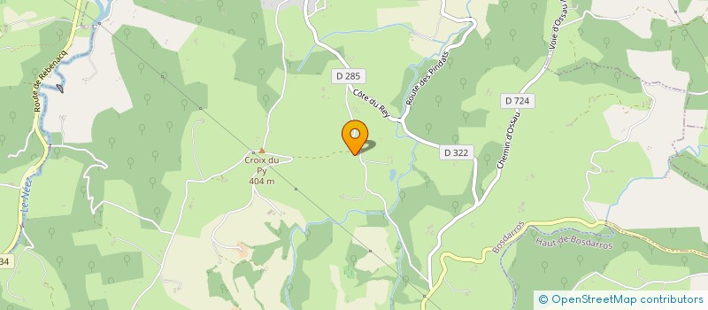 localisation de l'entreprise MONSIEUR GUILLAUME LARRONDE  BOSDARROS