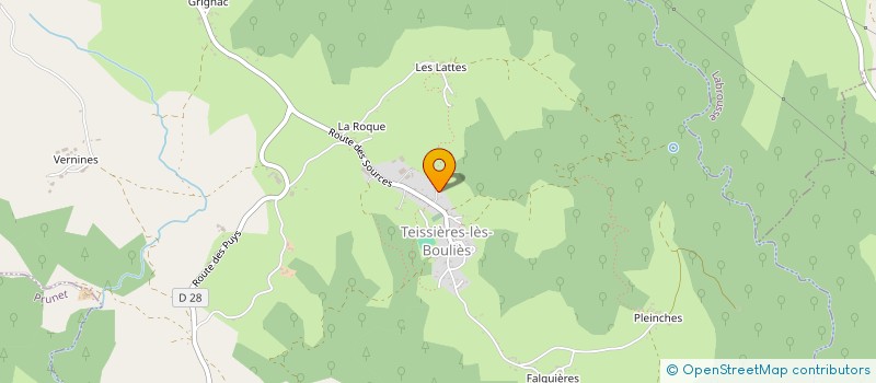 localisation de l'entreprise MONSIEUR GUILLAUME LARROUSSIGNIE à ARPAJON-SUR-CERE