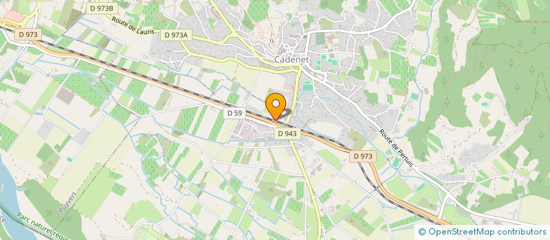 localisation de l'entreprise MONSIEUR GUILLAUME LASSERE  CADENET