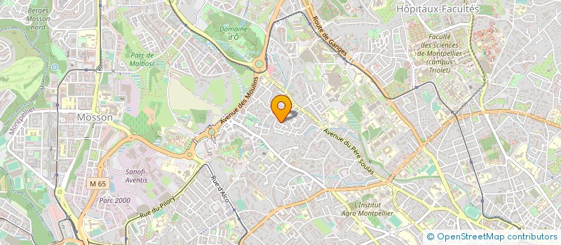 localisation de l'entreprise MONSIEUR GUILLAUME LATORRE à MONTPELLIER