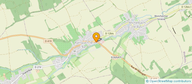 localisation de l'entreprise MONSIEUR GUILLAUME LATSCHA à RANSPACH-LE-BAS