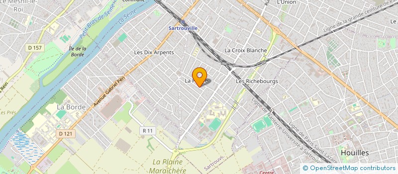 localisation de l'entreprise MONSIEUR GUILLAUME LATU à SARTROUVILLE