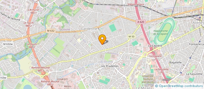 localisation de l'entreprise MONSIEUR GUILLAUME LAURENS à TOULOUSE