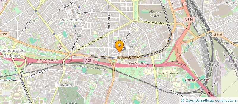 localisation de l'entreprise MONSIEUR GUILLAUME LAURENT à LILLE