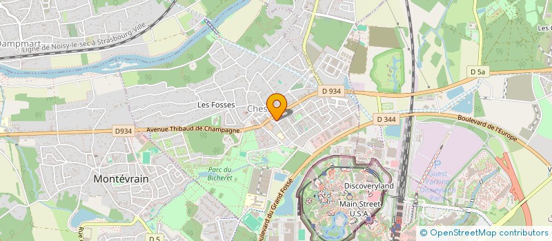 localisation de l'entreprise MONSIEUR GUILLAUME LAURENT  CHESSY