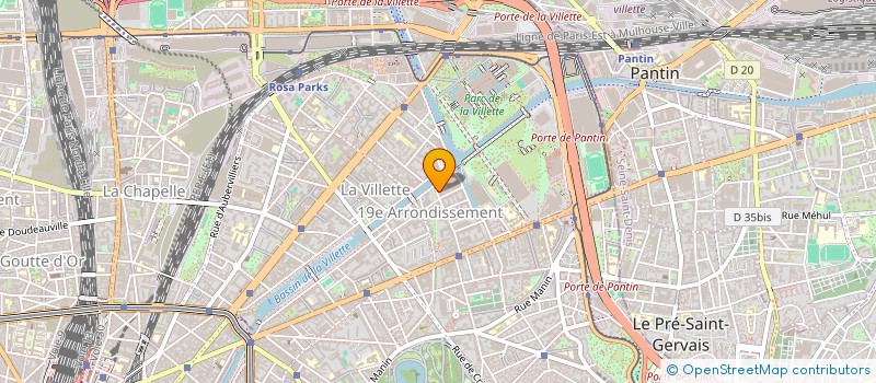 localisation de l'entreprise MONSIEUR GUILLAUME LAURENT  PARIS