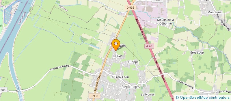 localisation de l'entreprise MONSIEUR GUILLAUME LAURENT à REPLONGES