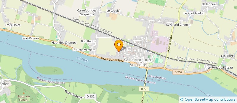 localisation de l'entreprise MONSIEUR GUILLAUME LAURIOU à BRISSAC LOIRE AUBANCE