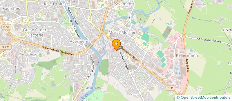 localisation de l'entreprise MONSIEUR GUILLAUME LAUZIER à LAVAL