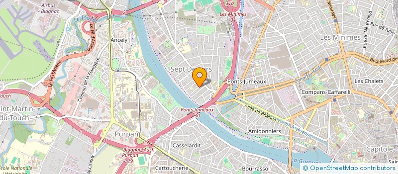localisation de l'entreprise MONSIEUR GUILLAUME LAVERNY à TOULOUSE