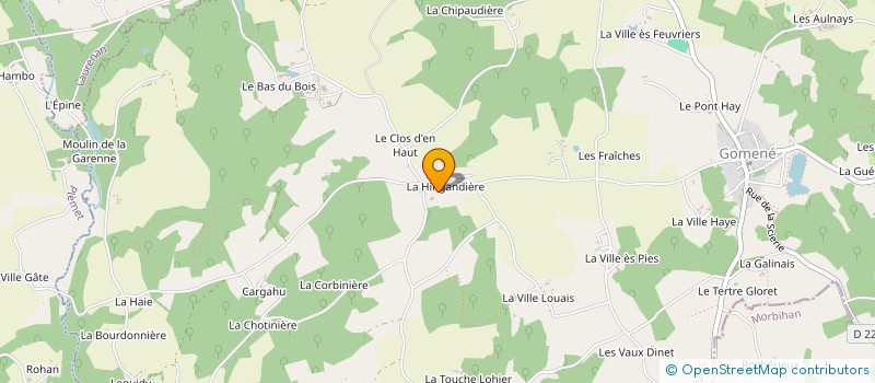localisation de l'entreprise MONSIEUR GUILLAUME LAVEZZARI à GOMENE