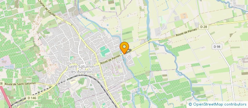 localisation de l'entreprise MONSIEUR GUILLAUME LAWSON  SAINT-SATURNIN-LES-AVIGNON