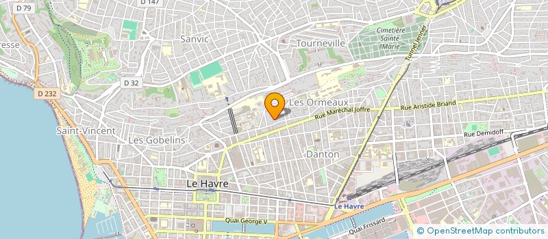 localisation de l'entreprise MONSIEUR GUILLAUME LAYET à LE HAVRE