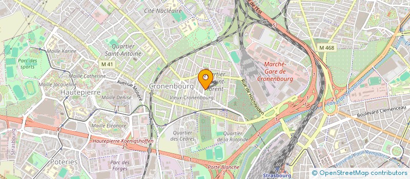 localisation de l'entreprise MONSIEUR GUILLAUME LE à STRASBOURG
