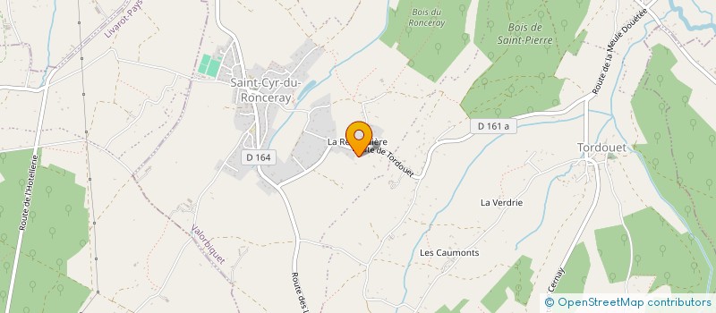localisation de l'entreprise MONSIEUR GUILLAUME LE BELLEGO à VALORBIQUET