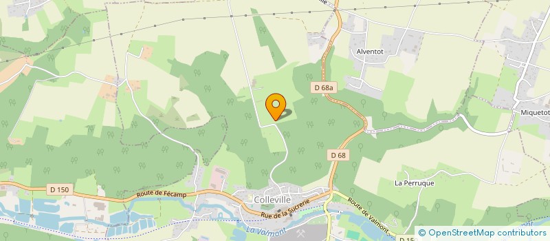 localisation de l'entreprise MONSIEUR GUILLAUME LE BER  COLLEVILLE