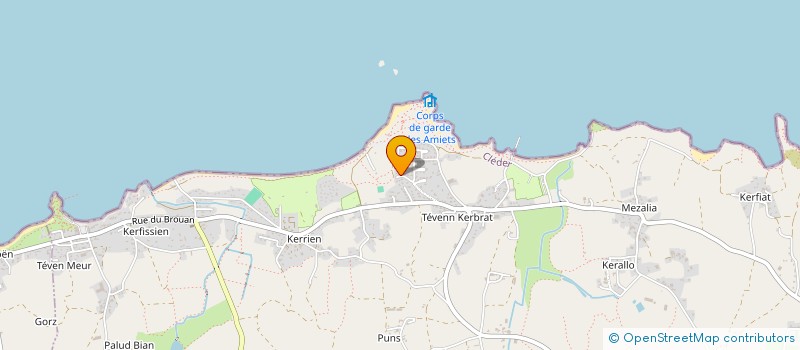 localisation de l'entreprise MONSIEUR GUILLAUME LE BLOND à CLEDER