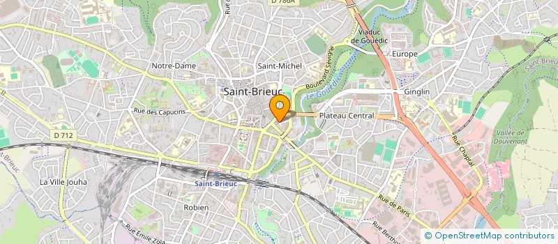 localisation de l'entreprise MONSIEUR GUILLAUME LE BOUCHER à SAINT-BRIEUC