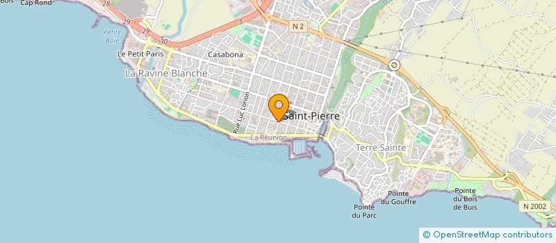 localisation de l'entreprise MONSIEUR GUILLAUME LE BRUN  SAINT-PIERRE