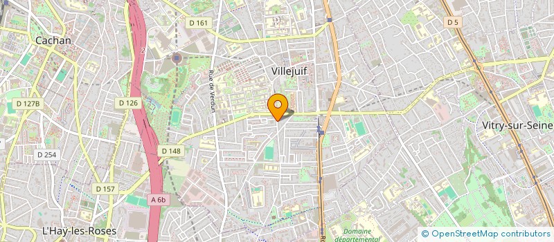 localisation de l'entreprise MONSIEUR GUILLAUME LE CAM  VILLEJUIF