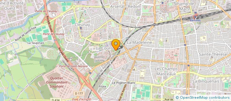 localisation de l'entreprise MONSIEUR GUILLAUME LE DENMAT  SAINT-JACQUES-DE-LA-LANDE