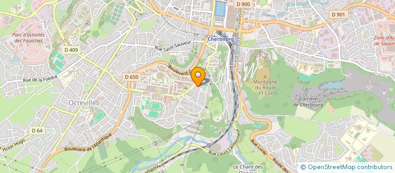 localisation de l'entreprise MONSIEUR GUILLAUME LE DEUN  CHERBOURG-EN-COTENTIN