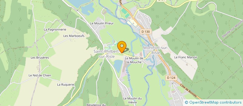 localisation de l'entreprise MONSIEUR GUILLAUME LE GOVIC  SAINT-PHILBERT-SUR-RISLE