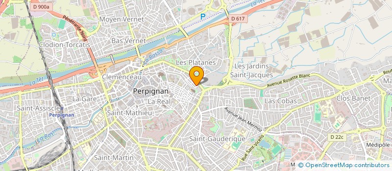 localisation de l'entreprise MONSIEUR GUILLAUME LE GUENNIC  RIVESALTES