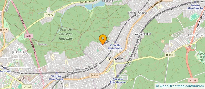 localisation de l'entreprise MONSIEUR GUILLAUME LE LOUPP à CHAVILLE
