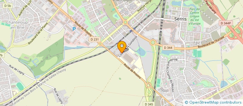 localisation de l'entreprise MONSIEUR GUILLAUME LE MAITRE  JOSSIGNY