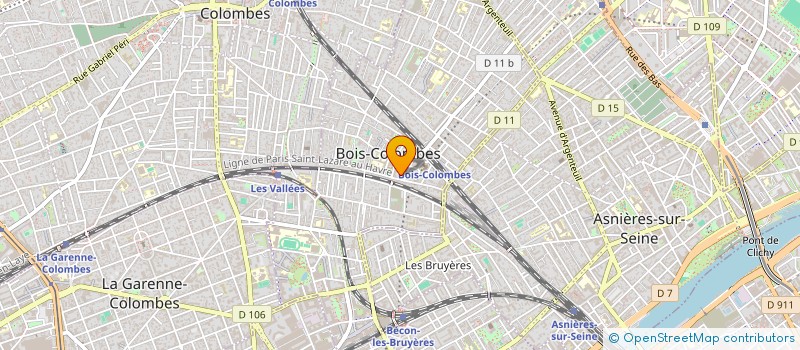 localisation de l'entreprise MONSIEUR GUILLAUME LE MANCHEC à BOIS-COLOMBES