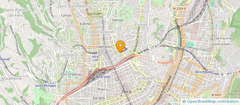 localisation de l'entreprise MONSIEUR GUILLAUME LE MASSON à NICE