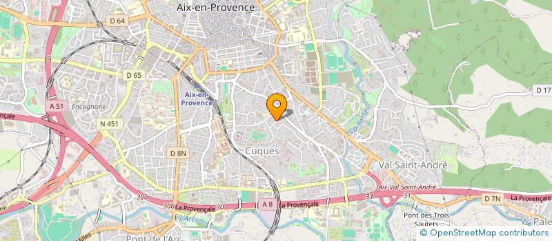 localisation de l'entreprise MONSIEUR GUILLAUME LE MENTEC à AIX-EN-PROVENCE