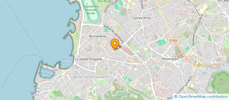 localisation de l'entreprise MONSIEUR GUILLAUME LE MEUR  MARSEILLE