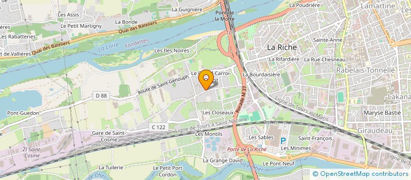 localisation de l'entreprise MONSIEUR GUILLAUME LE NOACH  LA RICHE