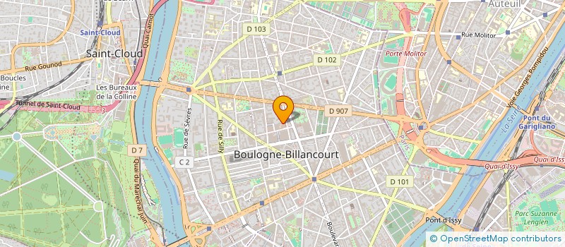 localisation de l'entreprise MONSIEUR GUILLAUME LE PENNEC à BOULOGNE BILLANCOURT