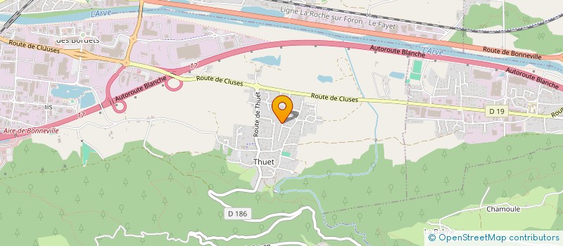 localisation de l'entreprise MONSIEUR GUILLAUME LE QUELLEC  BONNEVILLE