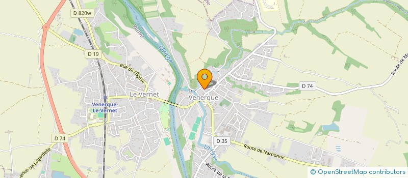 localisation de l'entreprise MONSIEUR GUILLAUME LEBAILLY à VENERQUE