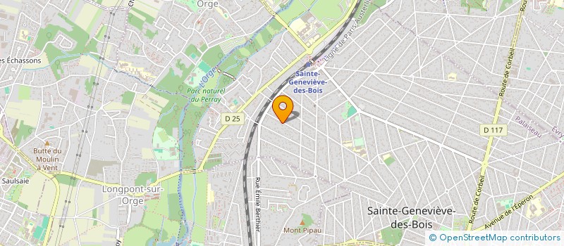 localisation de l'entreprise MONSIEUR GUILLAUME LEBEGUE  EPINAY-SUR-ORGE