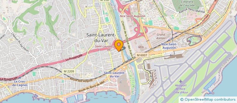 localisation de l'entreprise MONSIEUR GUILLAUME LEBON à SAINT LAURENT DU VAR