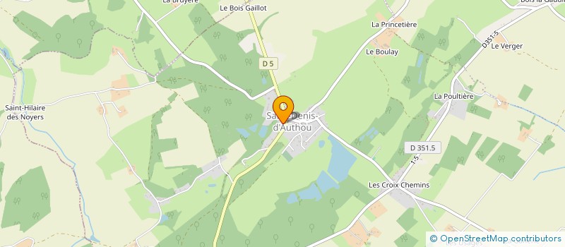 localisation de l'entreprise MONSIEUR GUILLAUME LEBOSSE à THIRON-GARDAIS