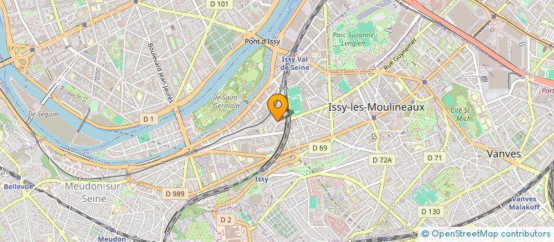 localisation de l'entreprise MONSIEUR GUILLAUME LEBOUCHER à ISSY-LES-MOULINEAUX