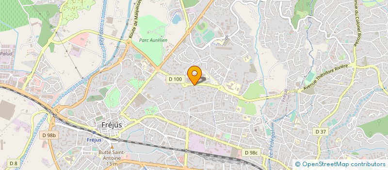 localisation de l'entreprise MONSIEUR GUILLAUME LEBRUN à FREJUS