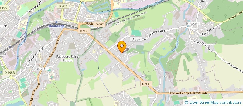 localisation de l'entreprise MONSIEUR GUILLAUME LEBRUN  ROUSIES