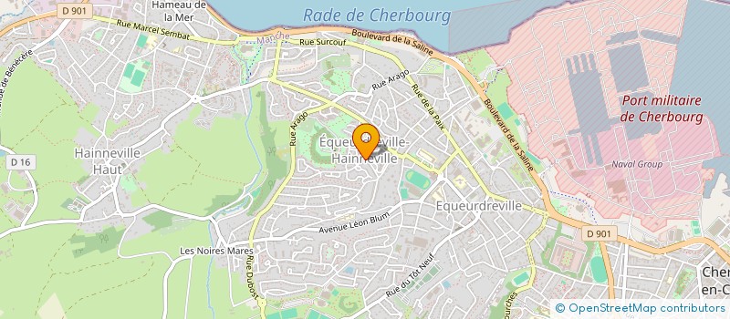 localisation de l'entreprise MONSIEUR GUILLAUME LECERF  CHERBOURG-EN-COTENTIN