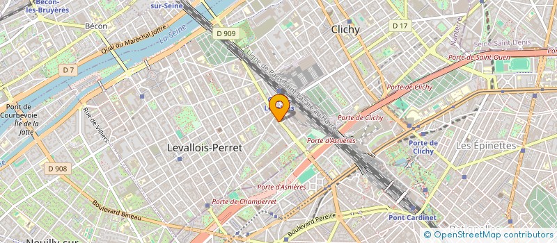 localisation de l'entreprise MONSIEUR GUILLAUME LECHAIRE à LEVALLOIS-PERRET