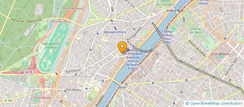 localisation de l'entreprise MONSIEUR GUILLAUME LECHAT  PARIS