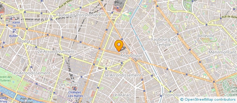 localisation de l'entreprise MONSIEUR GUILLAUME LECHAT  PARIS