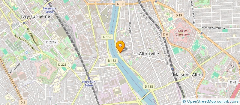 localisation de l'entreprise MONSIEUR GUILLAUME LECHIEN à ALFORTVILLE