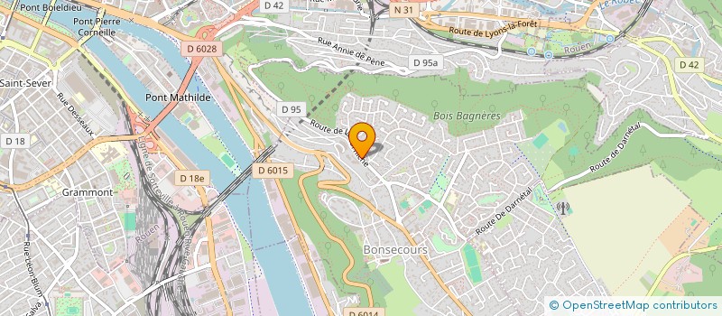 localisation de l'entreprise MONSIEUR GUILLAUME LECLERC  BONSECOURS